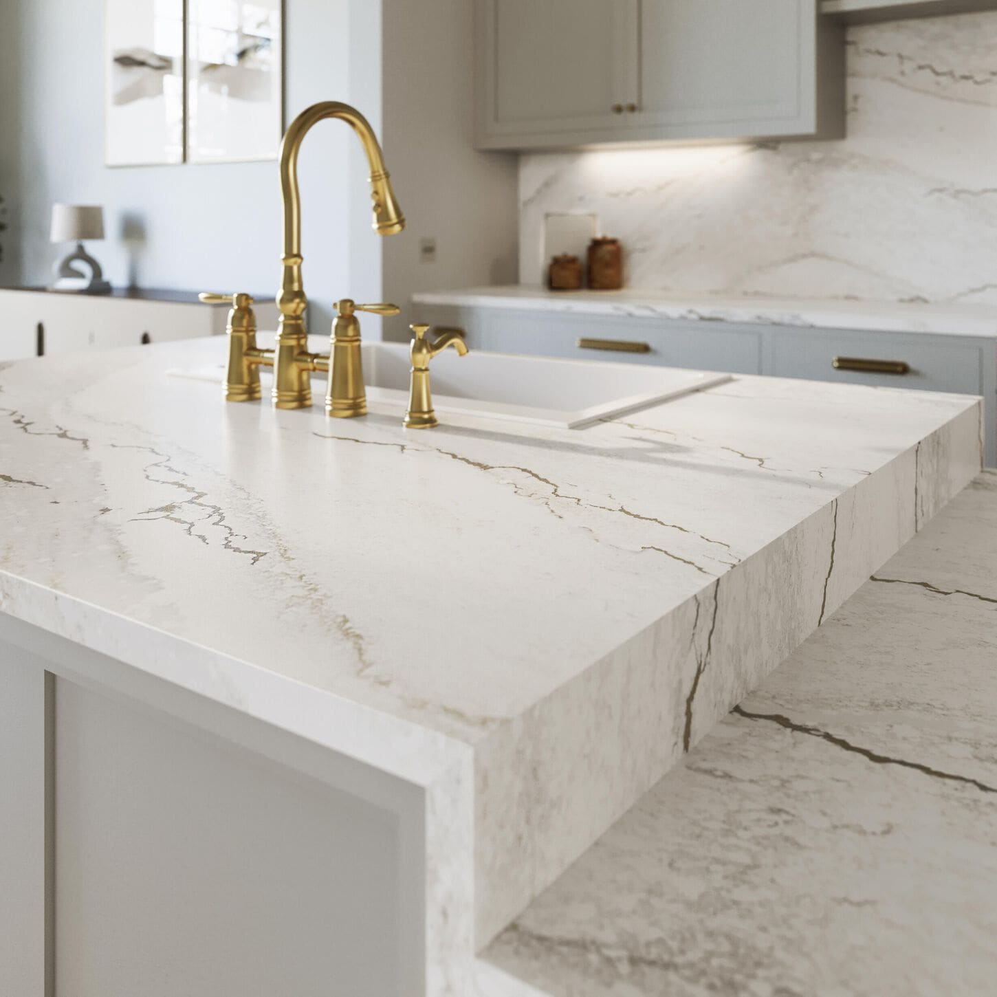 Cambria Inverness Blakeley 3cm Luxury Quartz Countertop