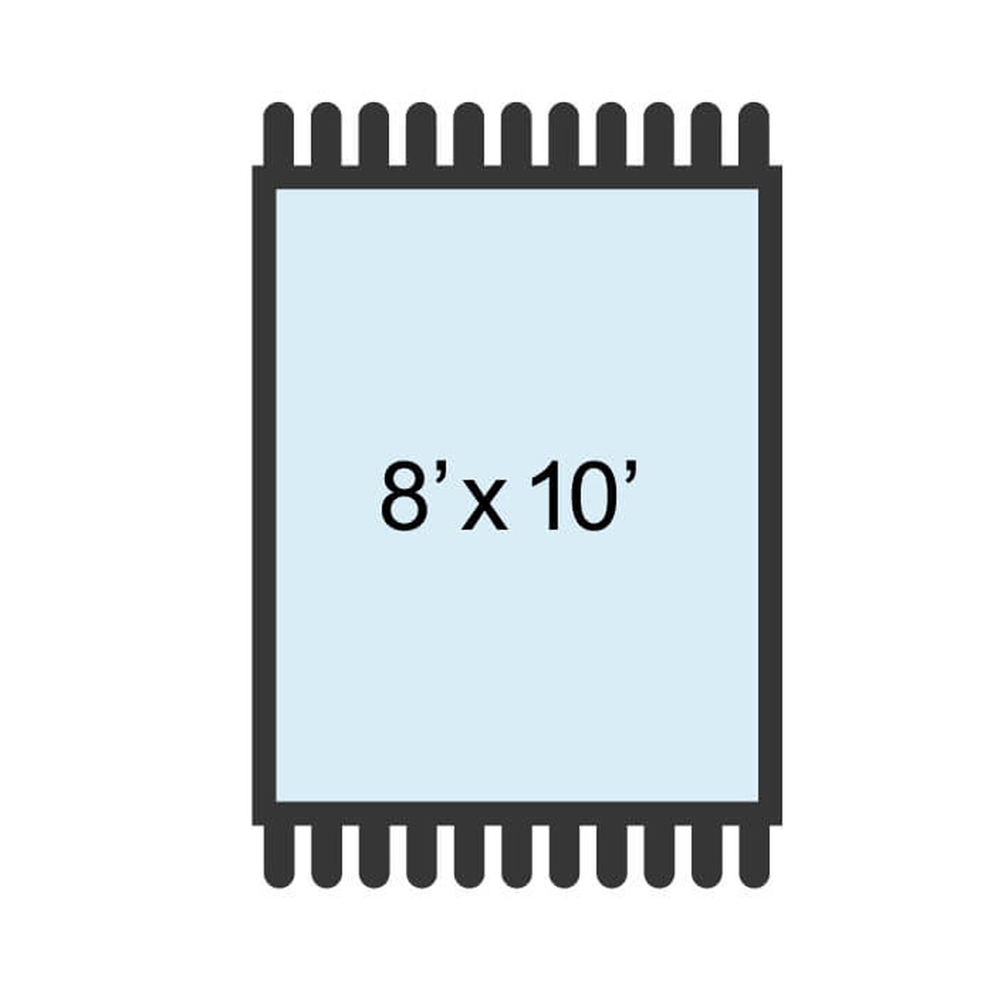 eight foot by ten foot area rugs