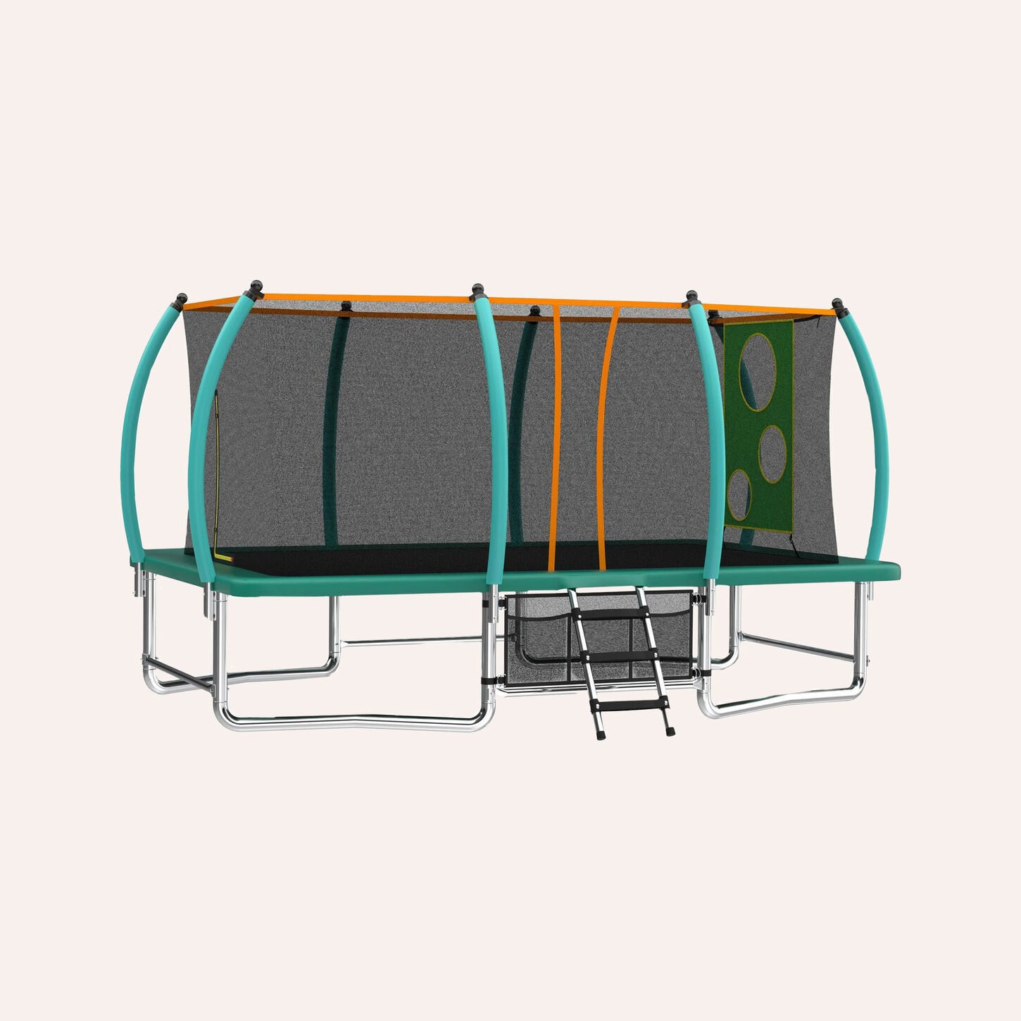 HOMLUX 10' x 16' Outdoor Trampolines in Green