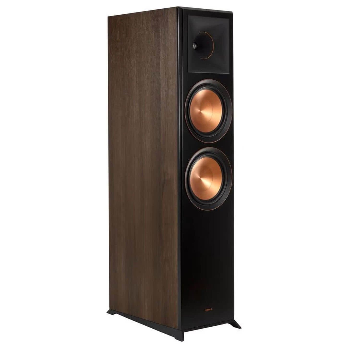 Klipsch Reference Premiere Dual 8" 2-Way Floorstanding Speaker in Walnut