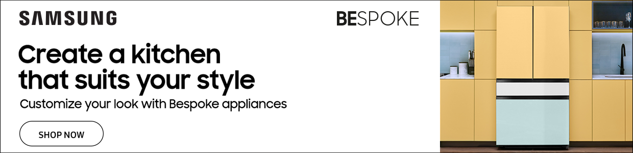 Samsung Bespoke Custom Kitchen Appliances