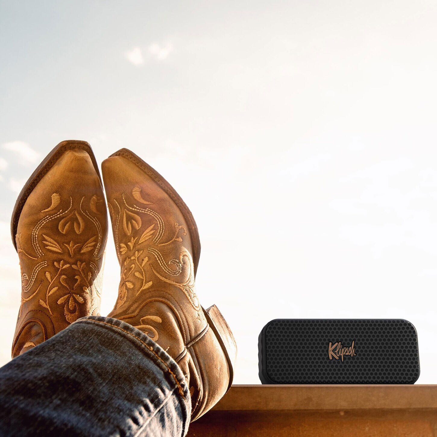 Klipsch Nashville Portable Bluetooth Speaker in Black