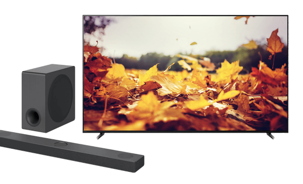 Sony 65in Class X90L Full Array LED 4K UHD with HDR in Black - Smart TV and LG 3.1.3 Channel Soundbar with Dolby Atmos and Apple Airplay 2 in Black