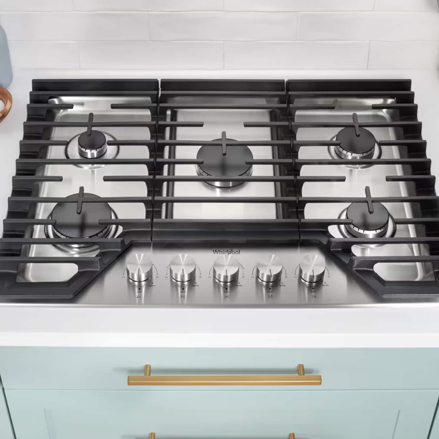 Whirlpool Cooktop in Kitchen