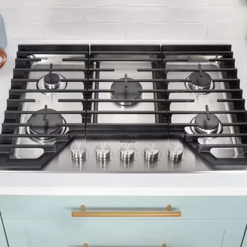 Whirlpool Cooktop in Kitchen
