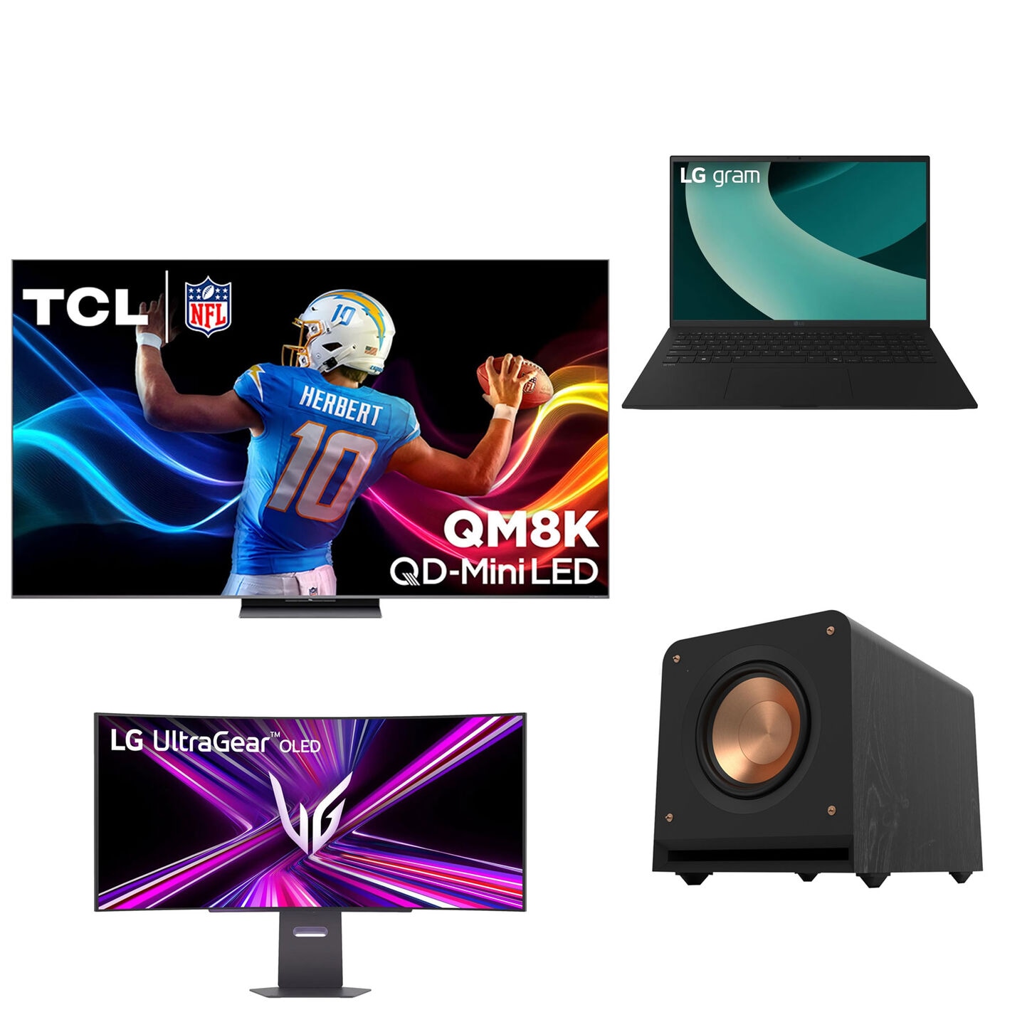 Collection of qualifying electronics items