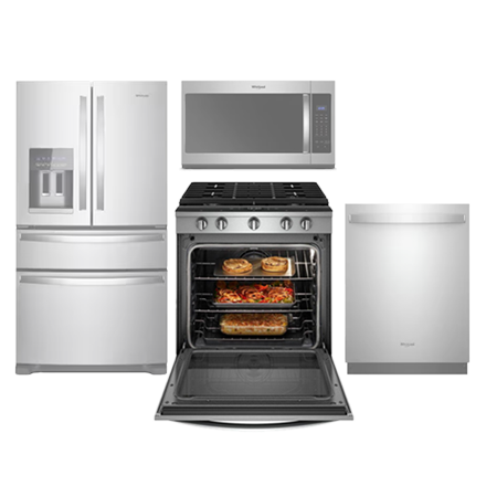 4 Piece with Gas Range
