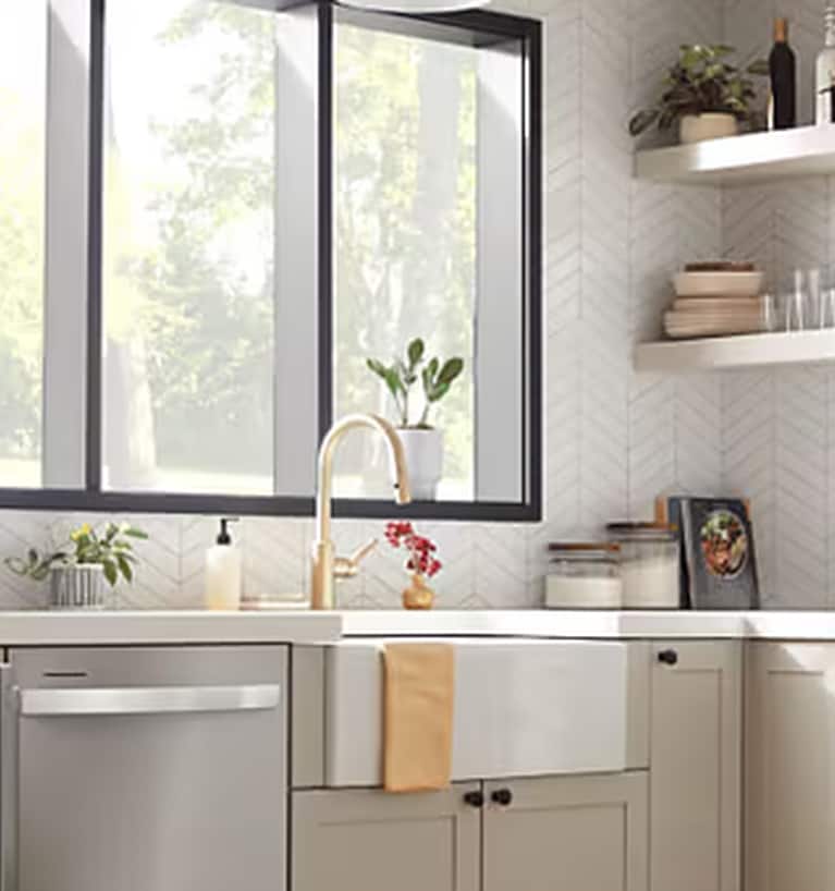 Whirlpool Appliances in Kitchen