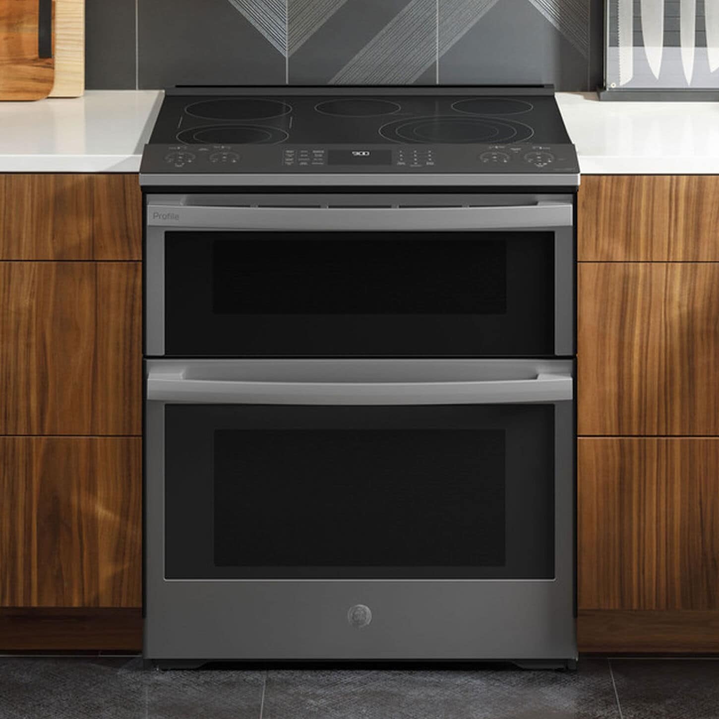 GE Electric Slide in Range in Stainless Steel