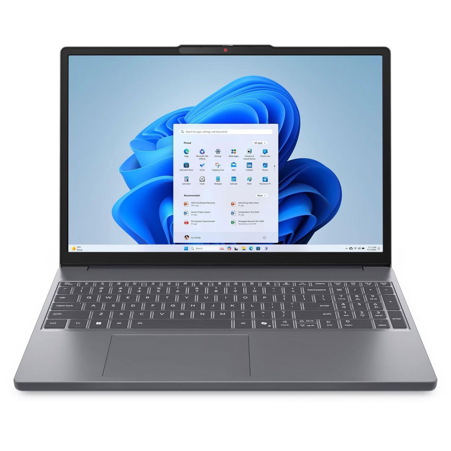 Lenovo 15.3" IdeaPad Slim 3i | Intel Core 7 240H - 16GB DDR5 RAM - Integrated Intel Graphics - 1TB SSD in Luna Grey