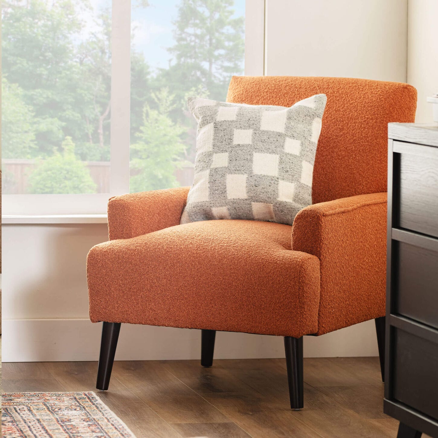 Mayberry Hill Accent Chair in Russett