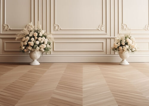 Event venue with new wood floors