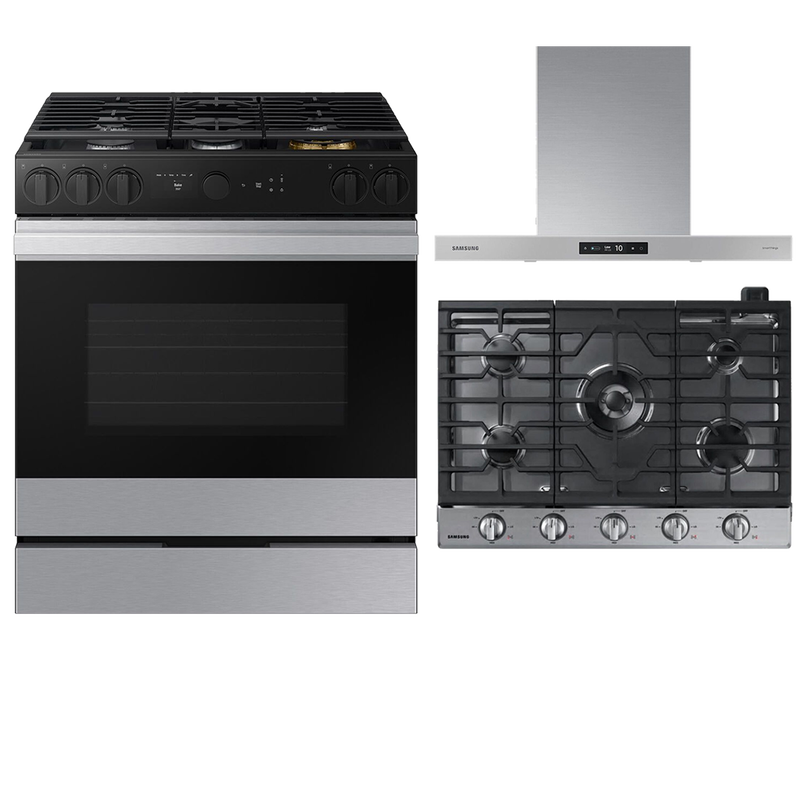 Samsung Range Cooktop and Hood