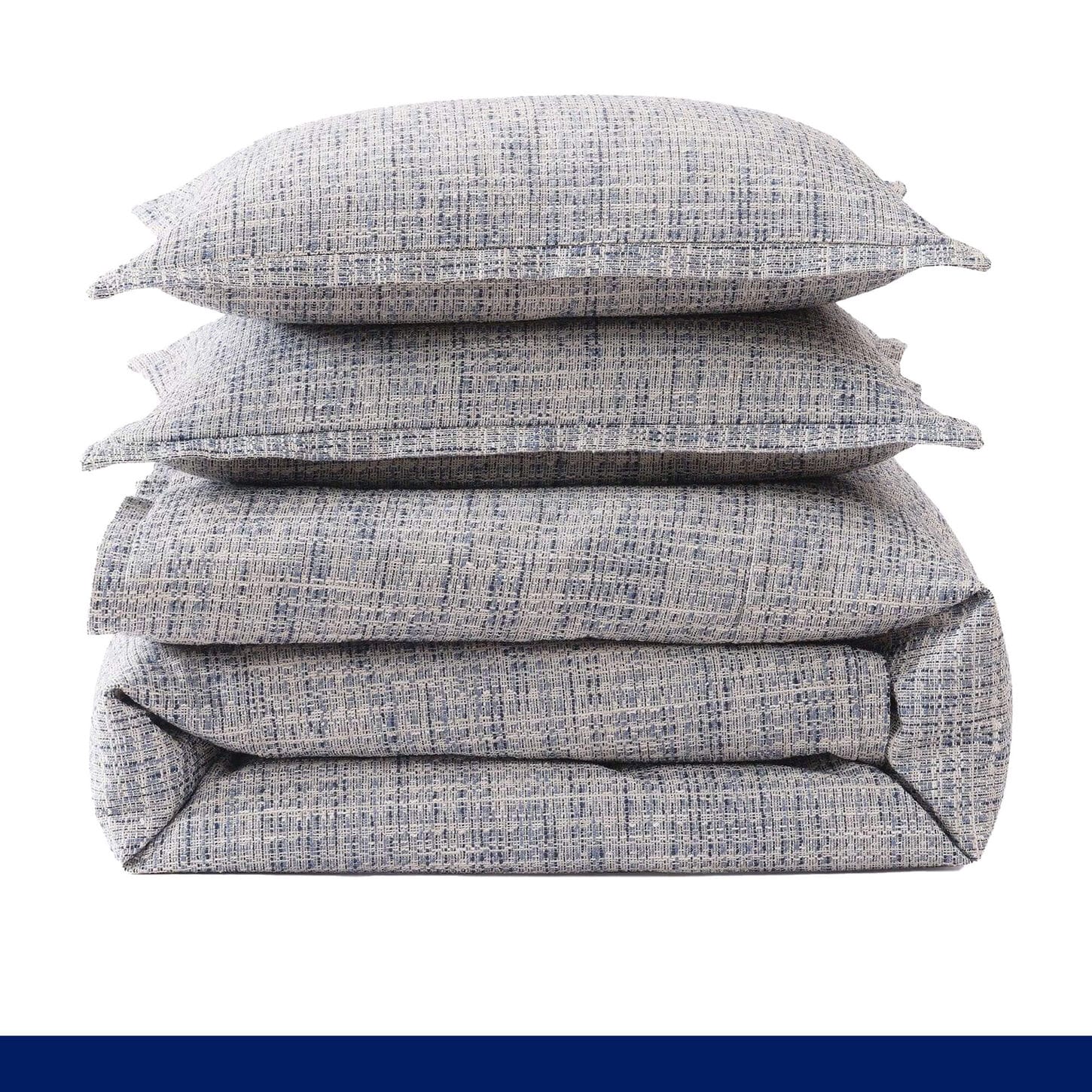 HiEnd Accents Tweed 3-Piece King Comforter Set