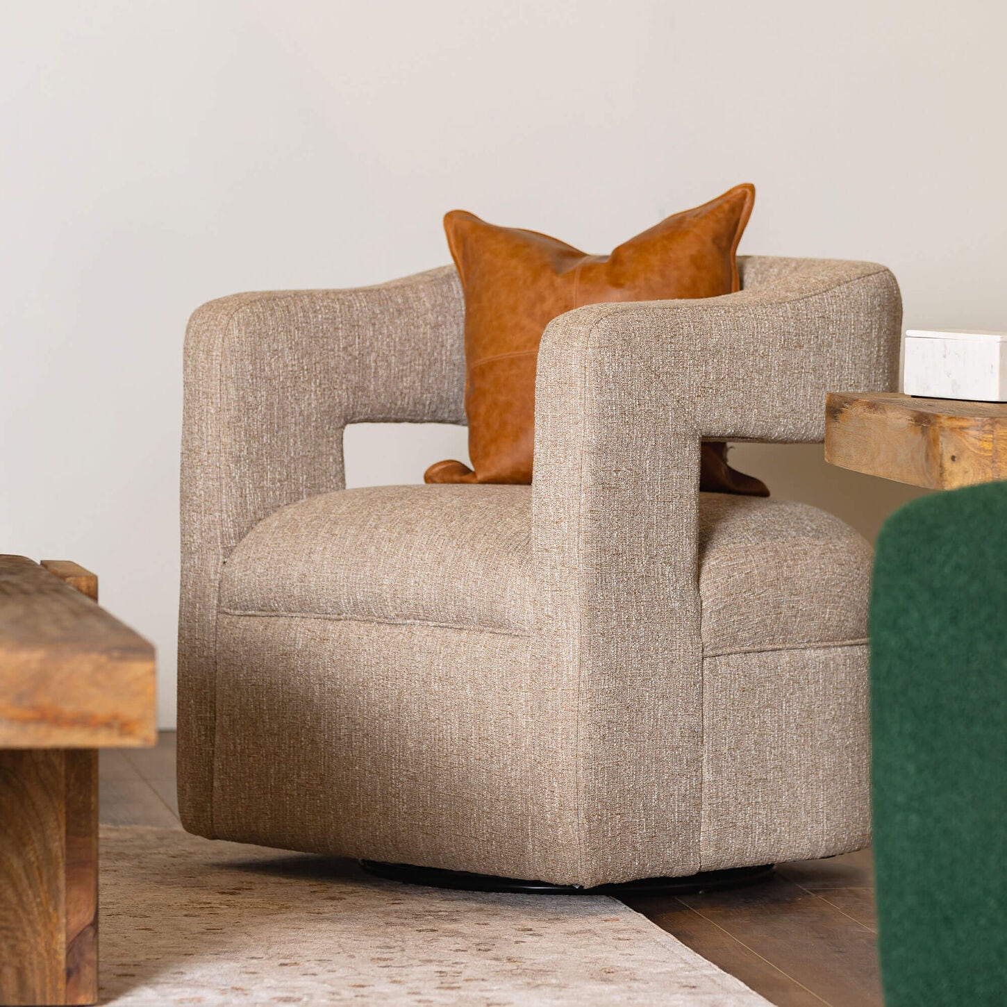 Waltham Lexy Accent Chair in Natural