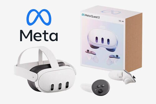 Meta Quest 3 - 128 GB: Asgard's Wrath 2 Bundle Breakthrough Mixed Reality Powerful Performance