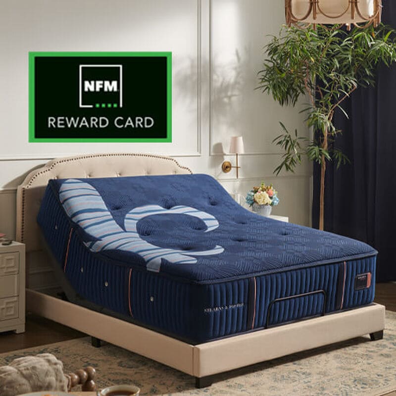 Stearns and Foster Lux Estate Medium Firm Queen Mattress with Adjustbale Base