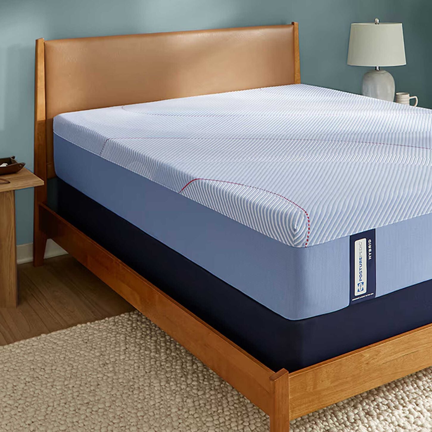 Sealy mattress in bedroom