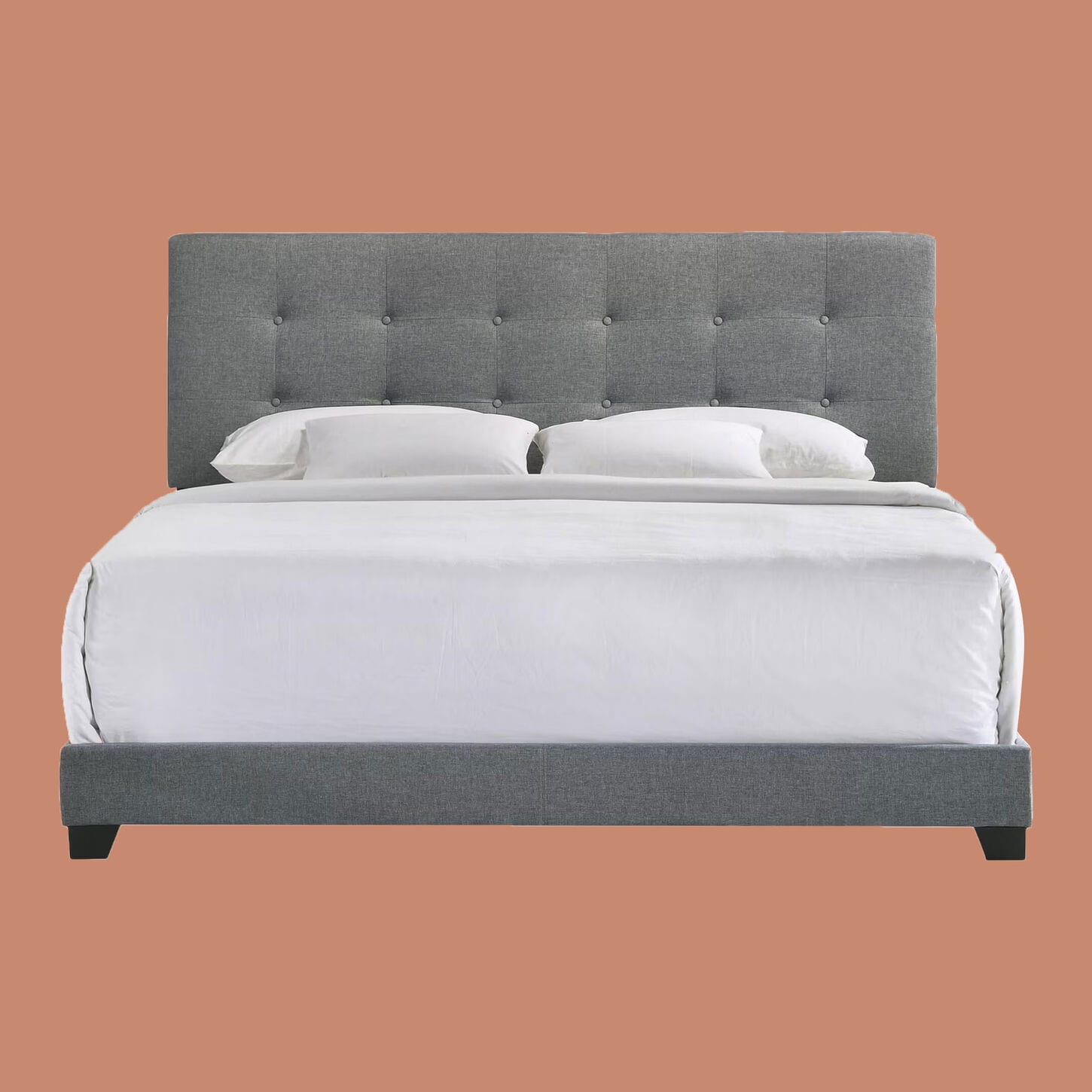 Hawthorne Furniture Addyson Upholstered King Bed in Gunmetal