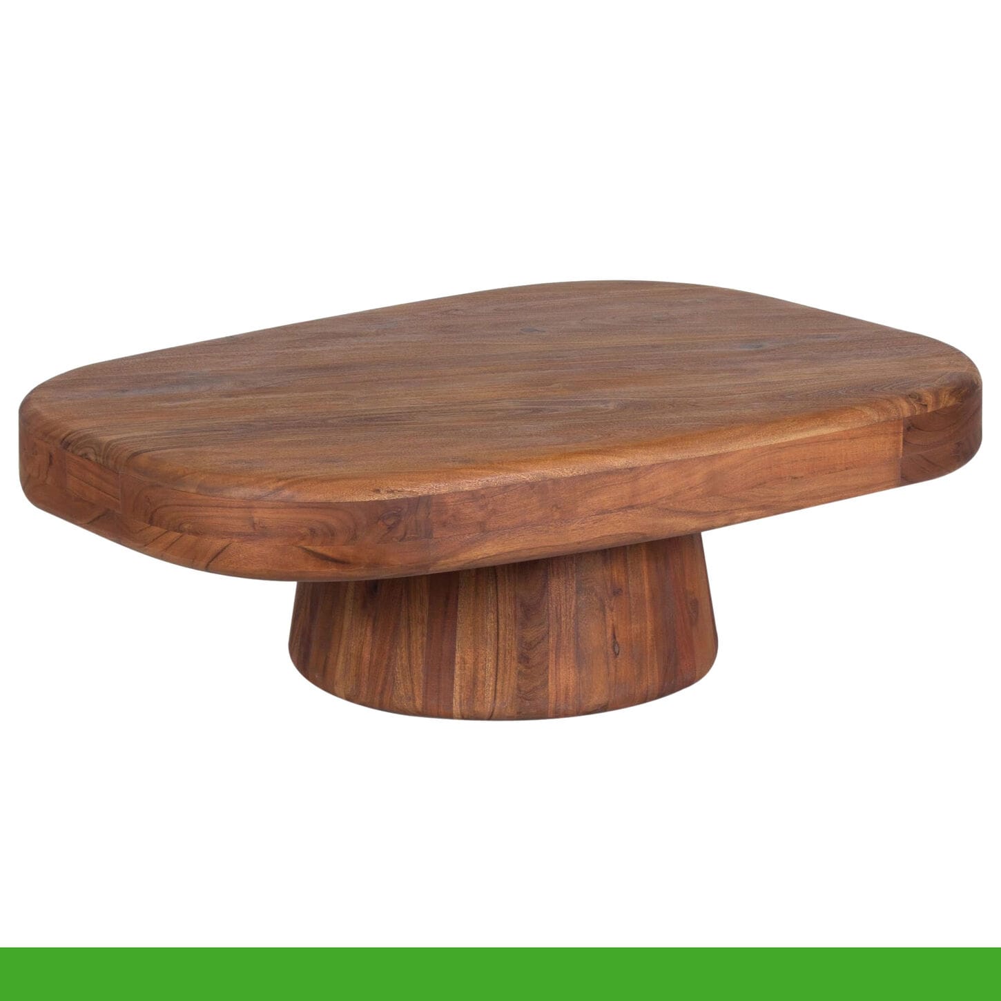 Porter Designs Ekta Coffee Table in Matte Walnut