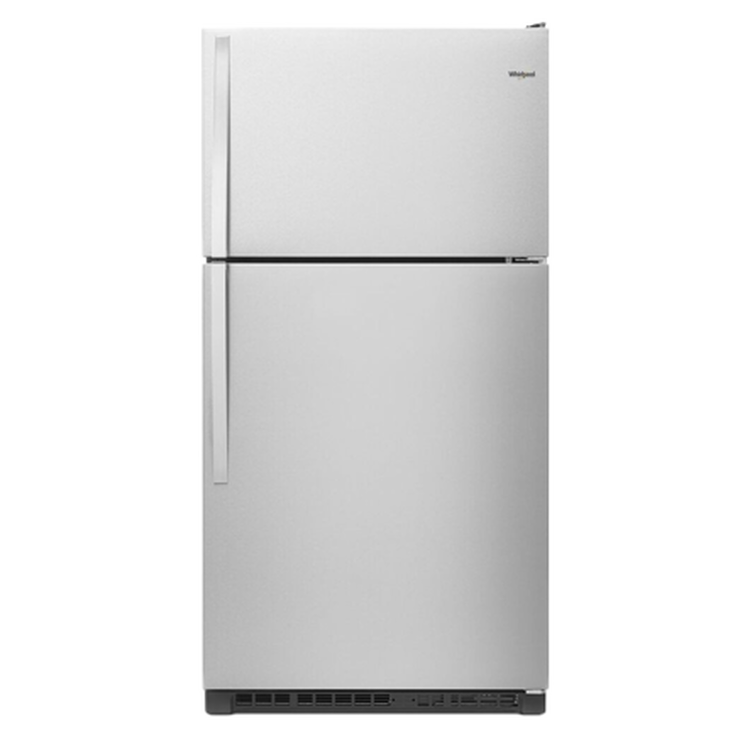 Whirlpool Top Freezer Refrigerator in Stainless Steel