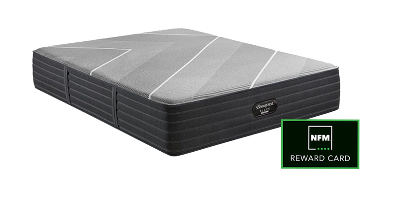 Simmons Beautyrest Black Hybrid X-Class Plush Queen Mattres and NFM Reward Card