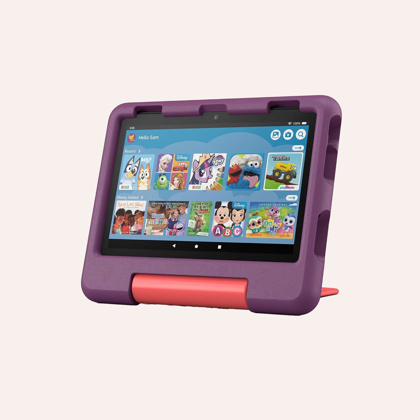 Amazon Fire HD 8 (2024 release) 8" 32GB Kids Tablet in Grape