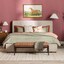 Nicely decorated bedroom