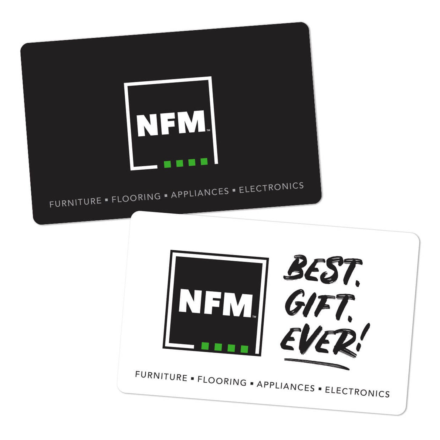 NFM gift cards