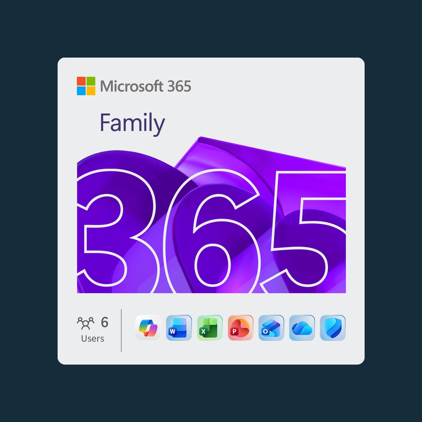 Microsoft 365 Family Software
