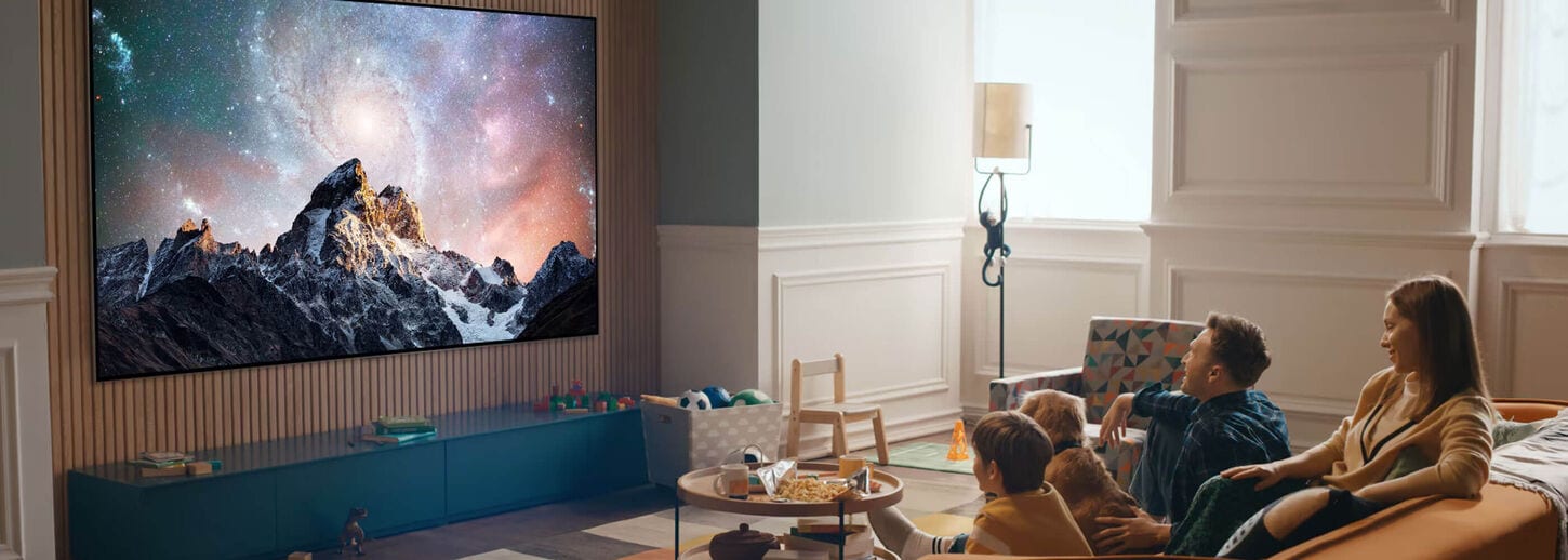 LG UltraHD TV in Family Room