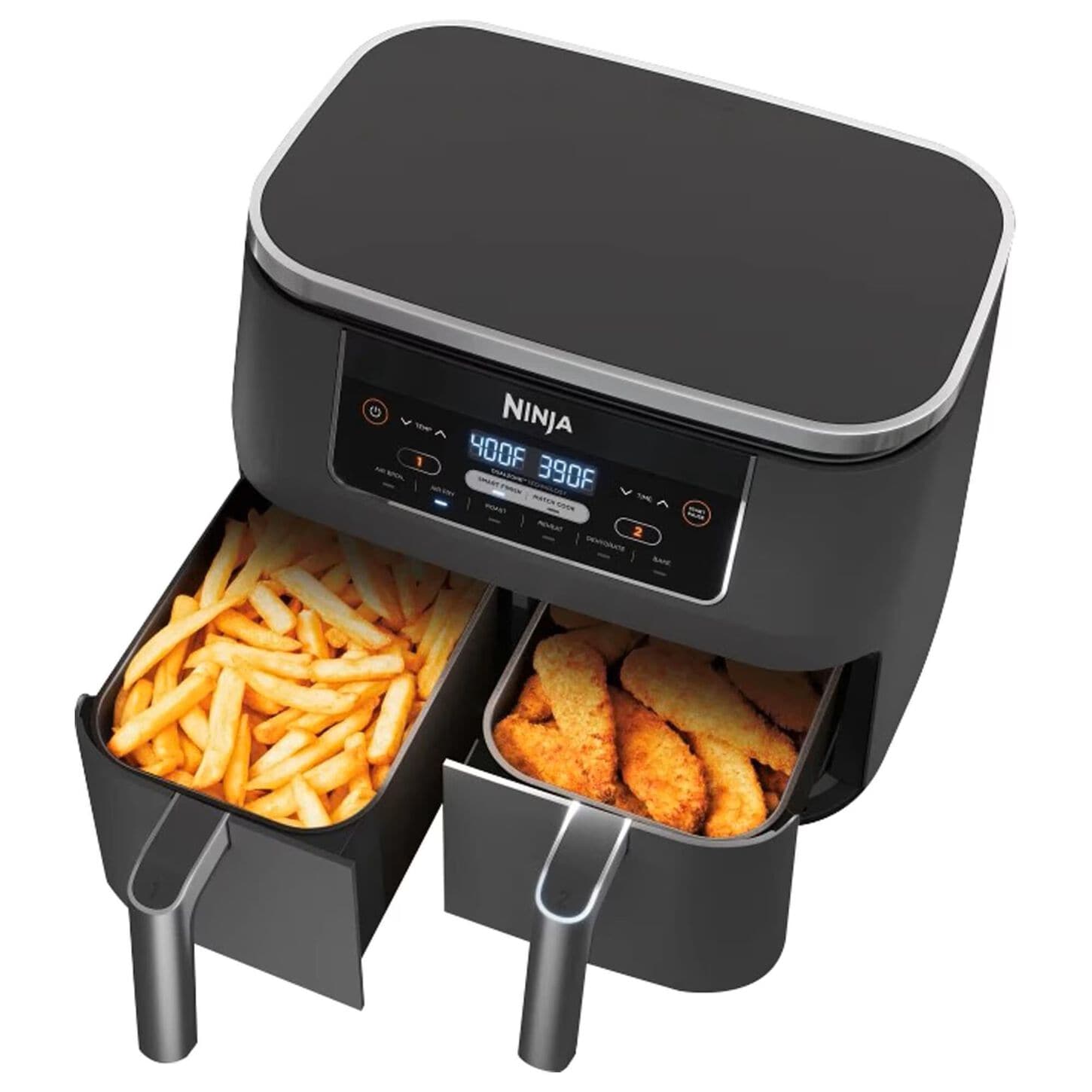 Ninja 8 Quart 2-Basket Air Fryer with DualZone Technology