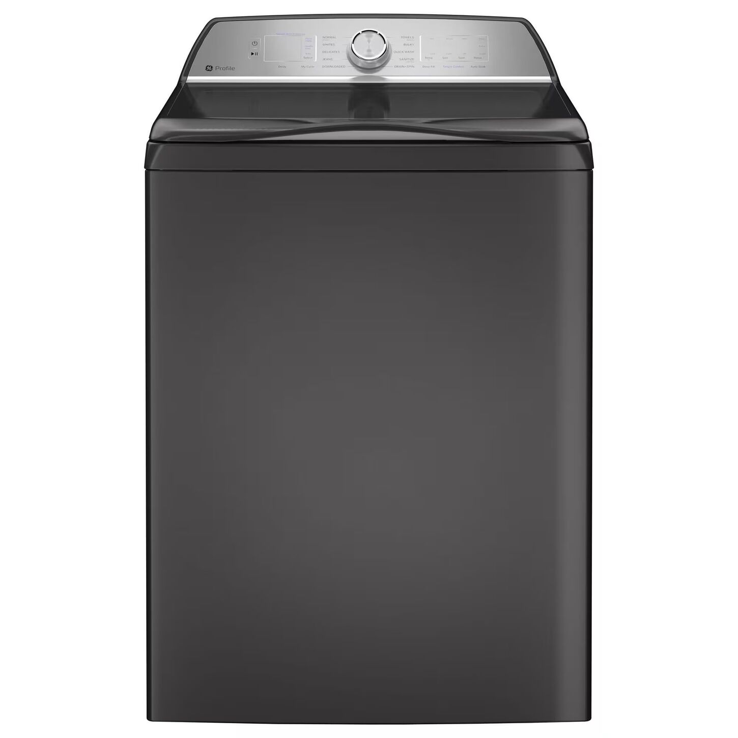 GE Profile 5 Cu. Ft. Top Load Washer with Impeller in Diamond Gray