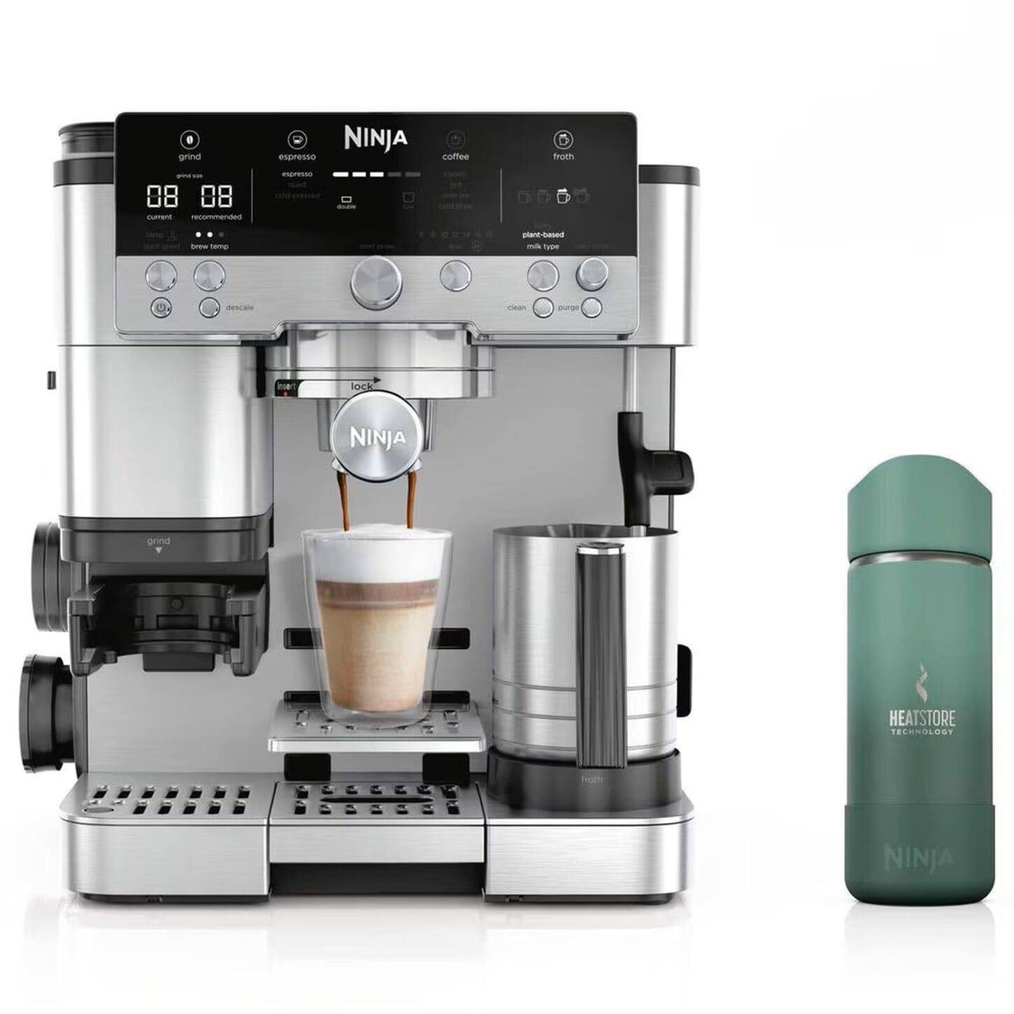Ninja Luxe Cafe Premier Series 3-In-1 Espresso Machine in Black