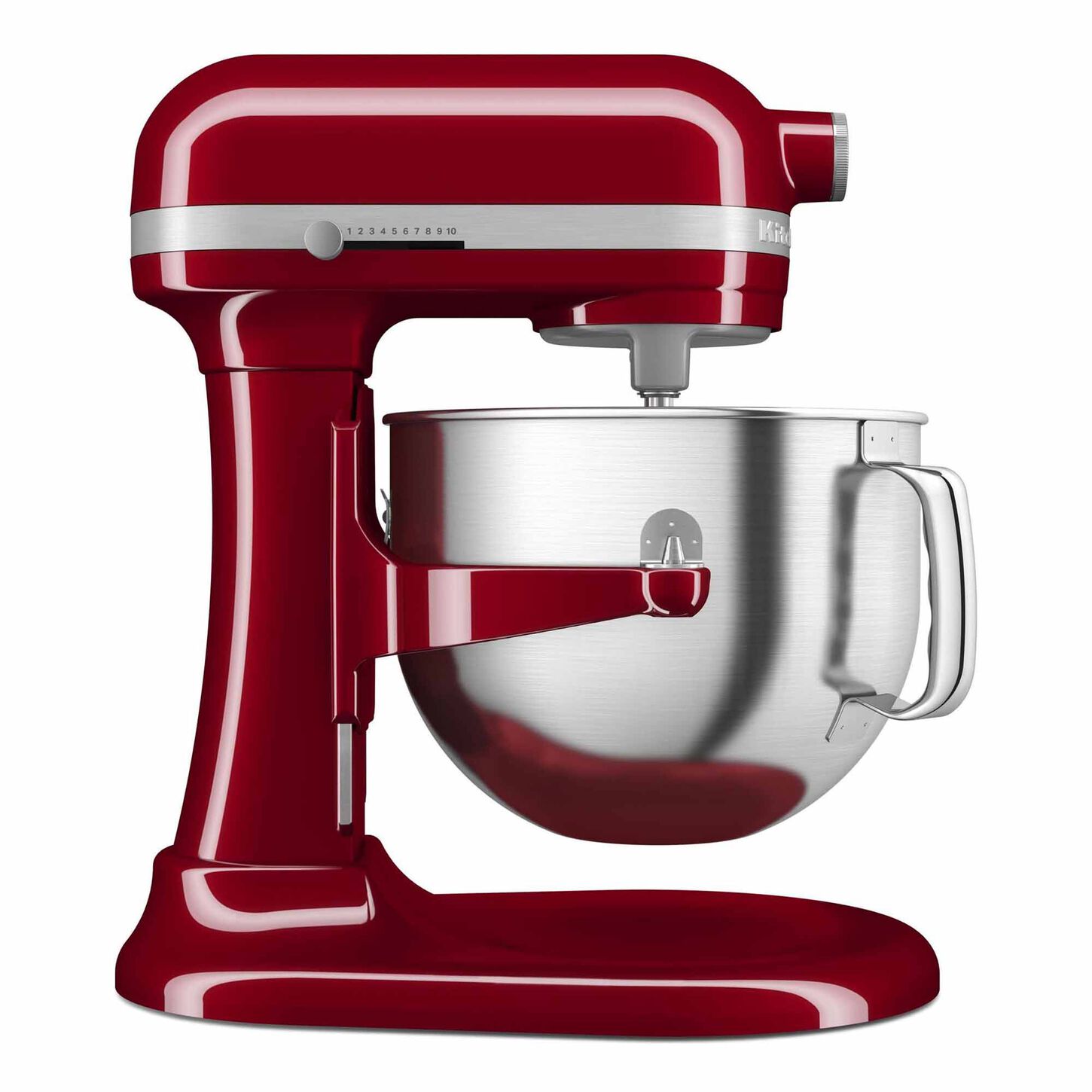 KitchenAid 7 Quart Bowl-Lift Stand Mixer in Empire Red and Stainless Steel