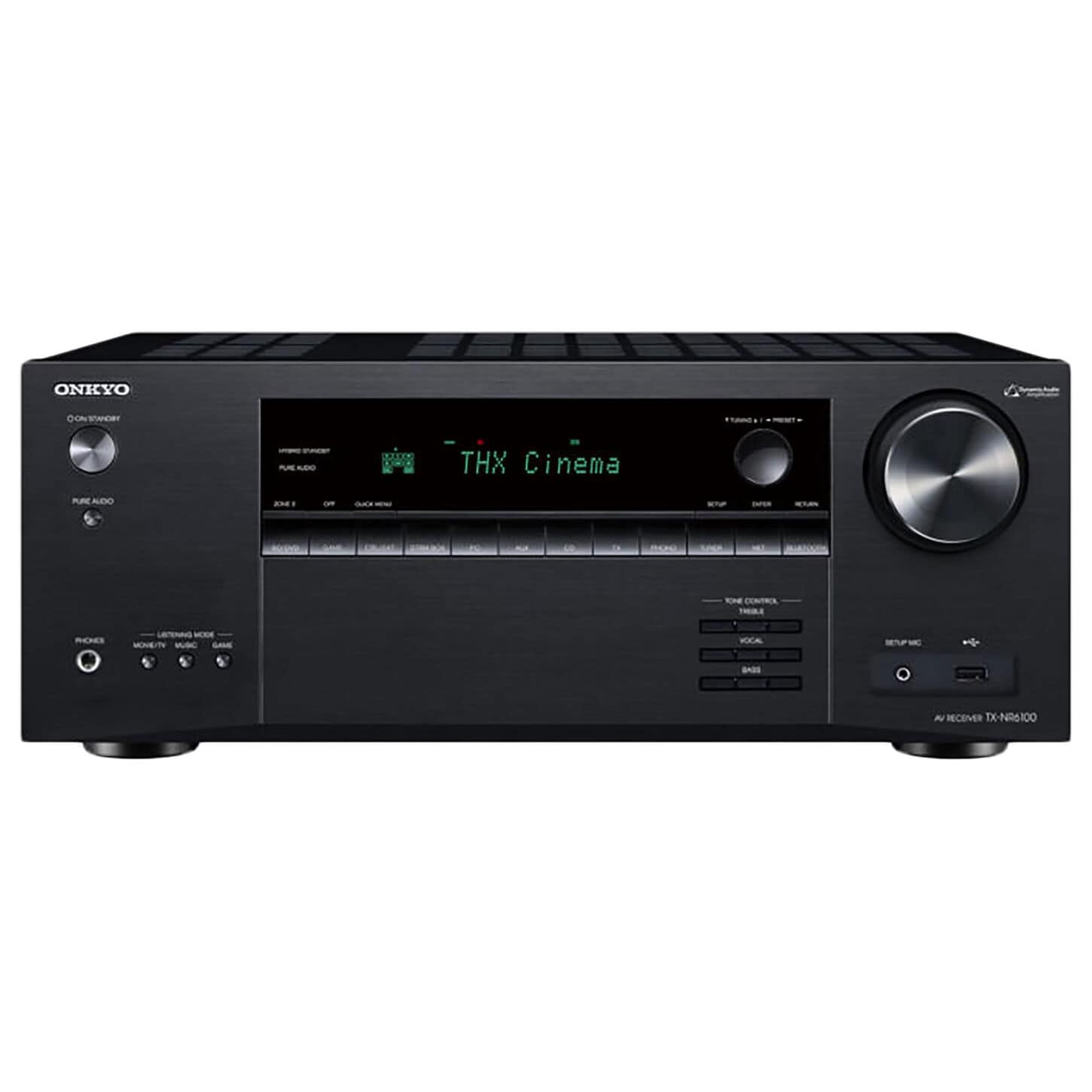 Onkyo 7.2-Channel THX Certified AV Receiver in Black