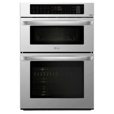 Double door stainless steel wall oven
