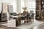 Dining Room with Natural Tones and Beautiful Decor