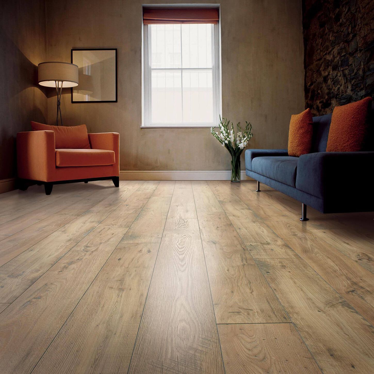 Mohawk RevWood Select Rare Vintage Fawn Chestnut 7" X 54" Laminate