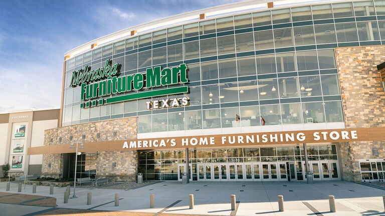 Nebraska Furniture Mart Store - Outside