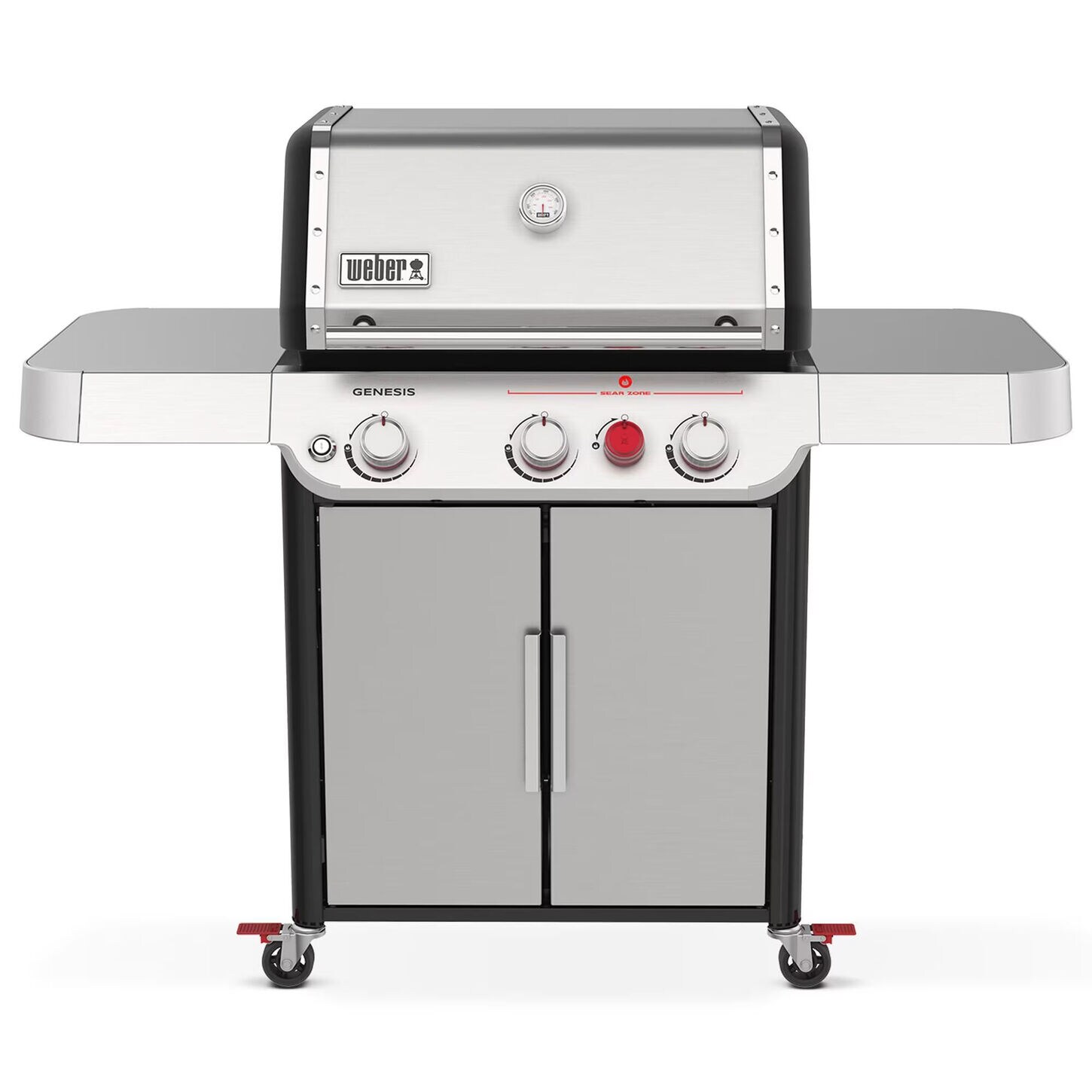Weber Genesis S-325 Liquid Propane Gas Grill in Stainless Steel