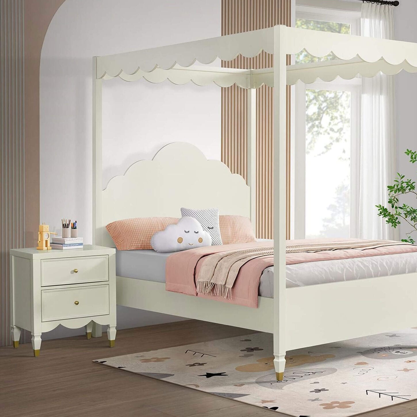 Delta Children Sherpa Bear Chair in Sage