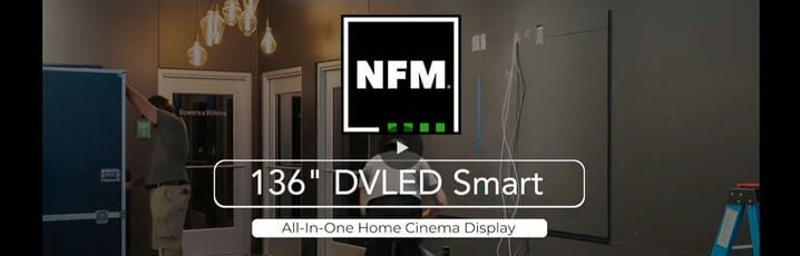136 inch DVLED Smart All in One Home Cinema Display