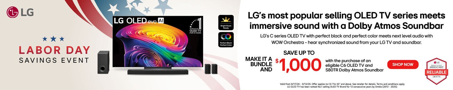 LG OLED | Redefine Game-Winning Picture with self-lit pixels. LG OLED TVs bring you the deepest blacks, richest colors and most realistic picture quality. Save up to $1,700. Pricing and Promotions may vary. See retailer for details. Shop Now