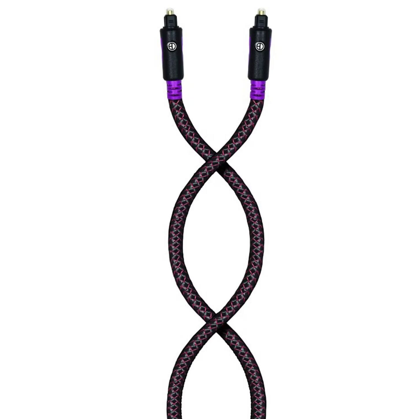 Helios 6 Ft Optical Cable in Black