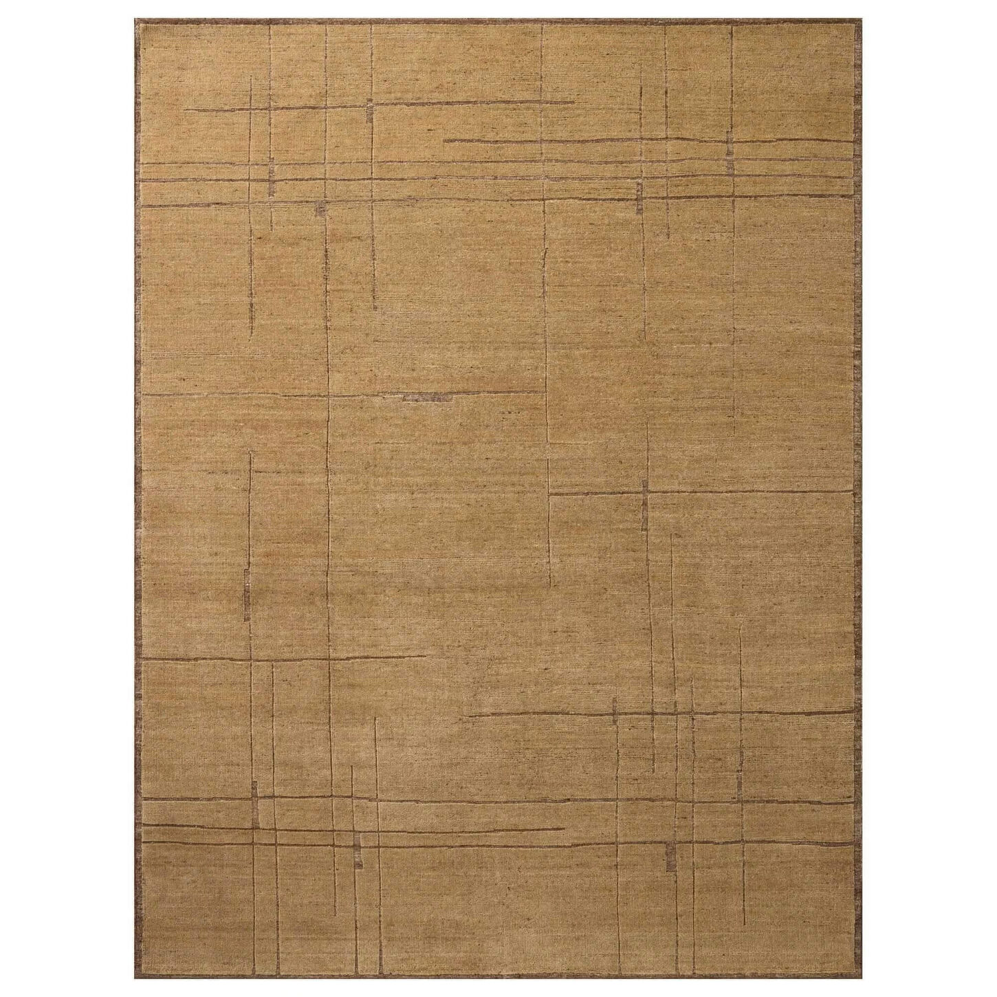 Loloi Beckham Brown and Sand 11'6" x 15' Area Rug