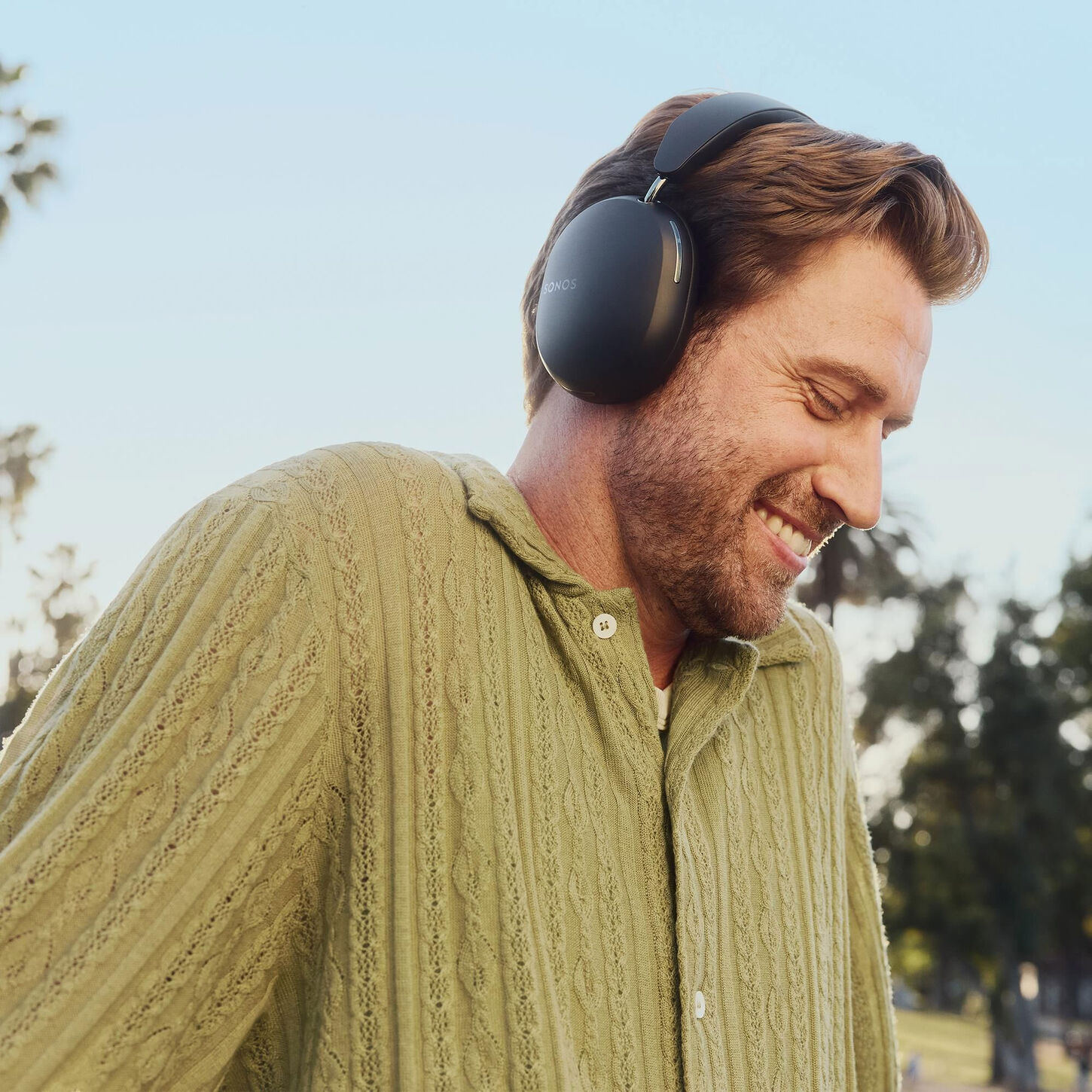 SONOS Ace Wireless Noise-Canceling Over-Ear Headphones in Black