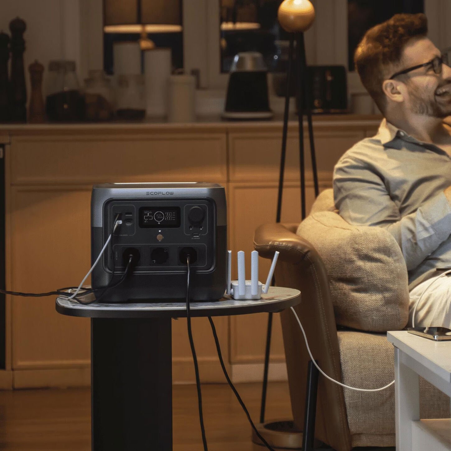 EcoFlow River 2 Pro 768Wh Portable Power Station in Black