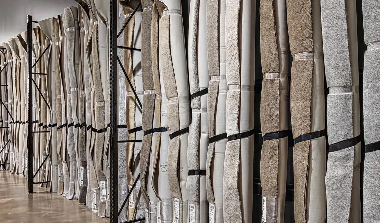 Shopping carpet remnants at Mrs B's in Omaha Nebraska