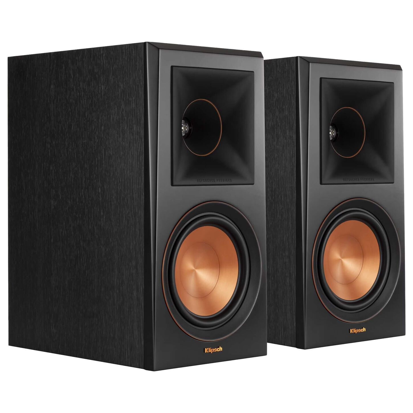 Klipsch Reference Premiere Dual 6.5" 2-Way Bookshelf Speaker in Ebony
